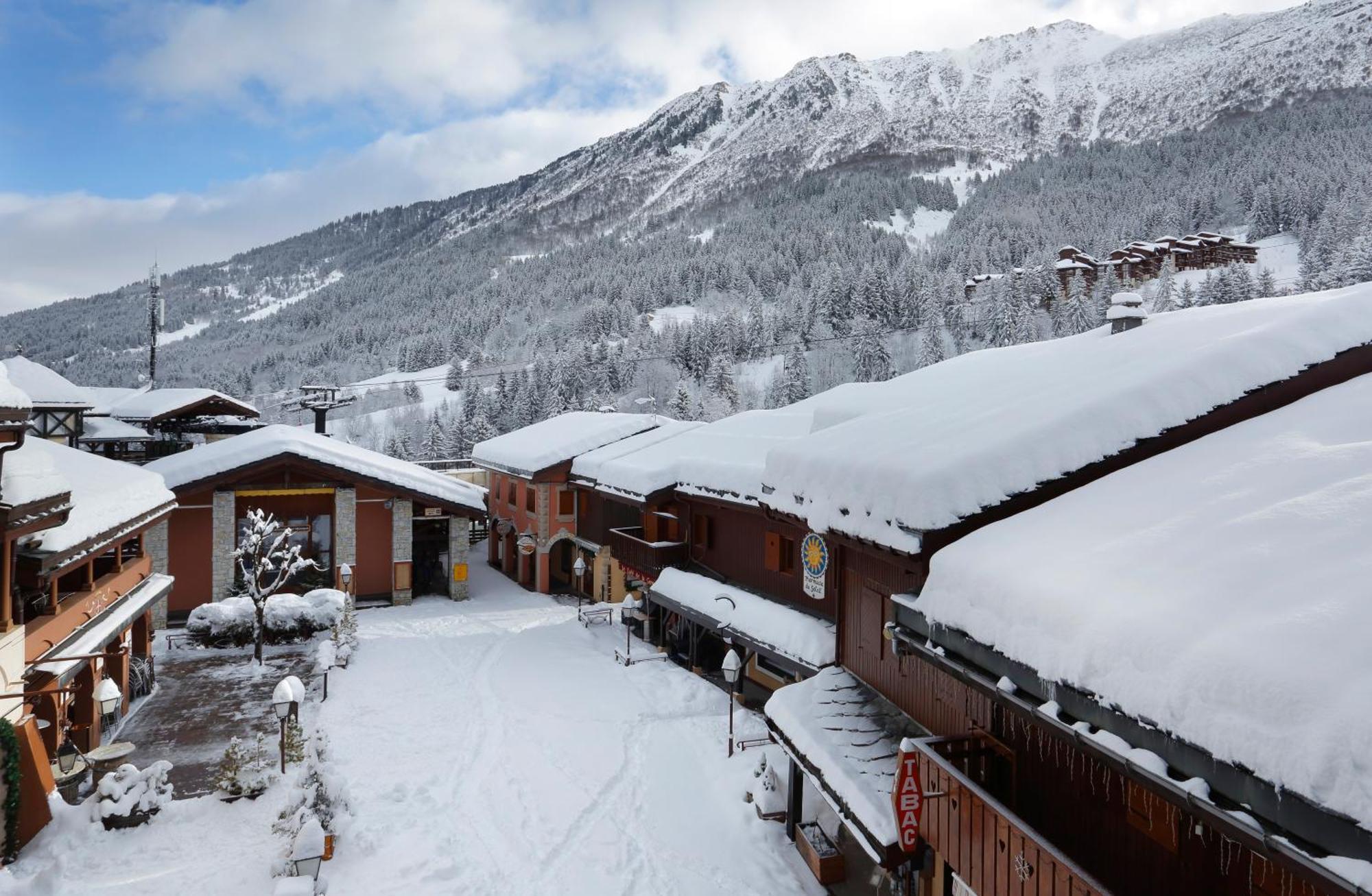 Hotel Du Bourg Valmorel Exterior foto